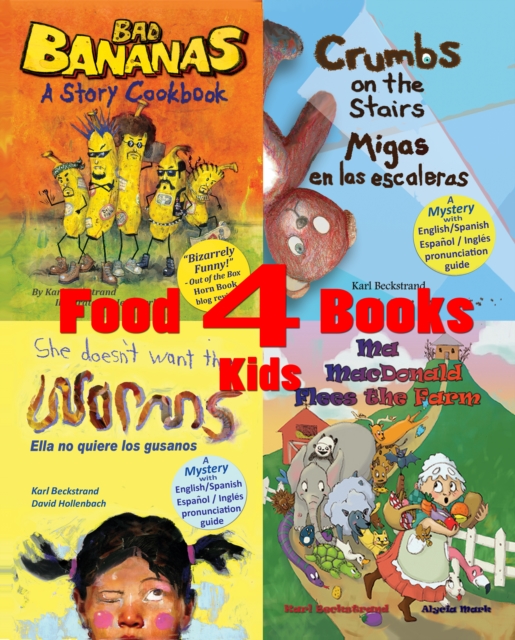 4 Food Books for Kids: With Recipes & Finding Activities