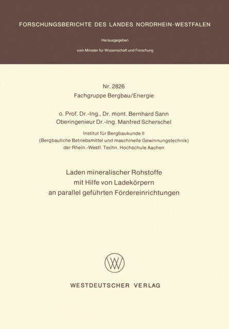 Laden mineralischer Rohstoffe mit Hilfe von Ladekörpern an parallel geführten Förderereinrichtungen