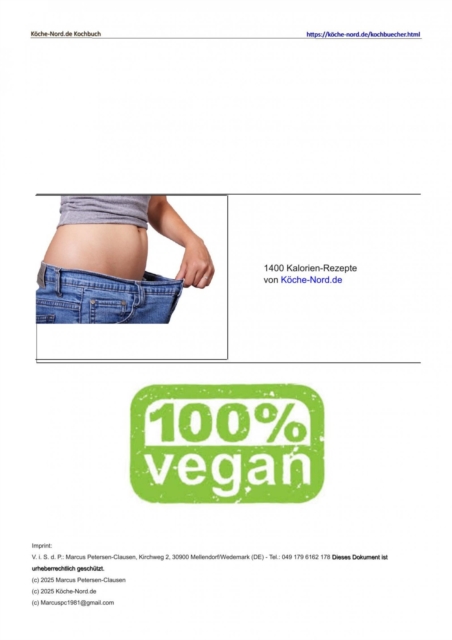 1400 Kalorien Kochbuch