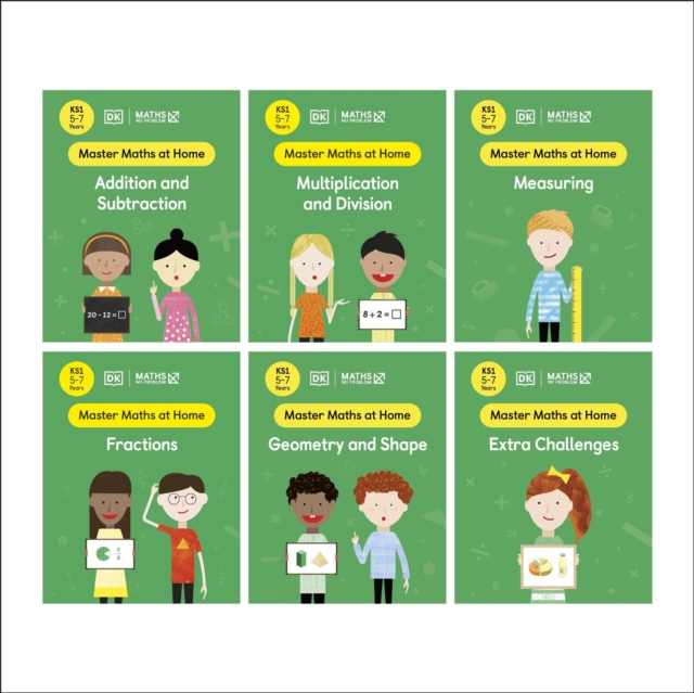 Maths   No Problem! Collection of 6 Workbooks, Ages 5-7 (Key Stage 1)