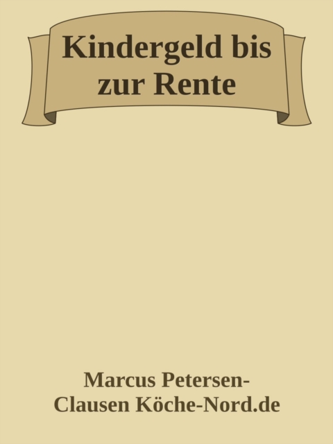 Kindergeld bis zur Rente?!