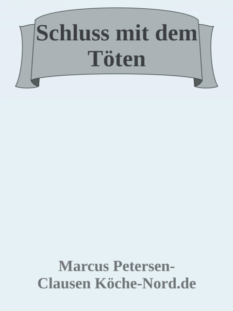 Schluss mit dem Töten