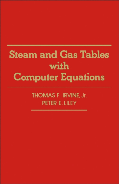 Steam and Gas Tables with Computer Equations