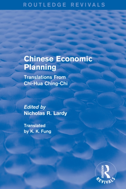 Chinese Economic Planning