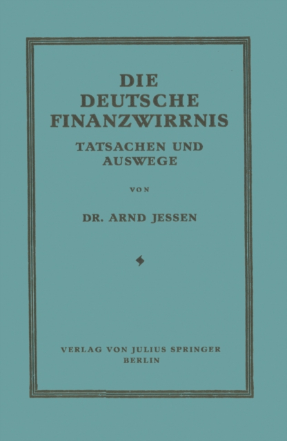 Die Deutsche Finanzwirrnis