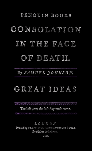 Consolation in the Face of Death