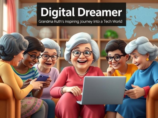 Digital Dreamer: Grandma Ruth's Inspiring Journey Into the Tech World