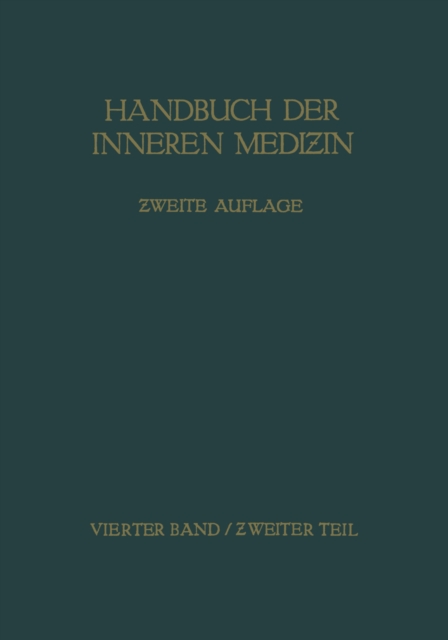 Blut, Bewegungsapparat, Konstitution, Stoffwechsel, Blutdrüsen, Erkrankungen aus physikalischen Ursachen, Vergiftungen