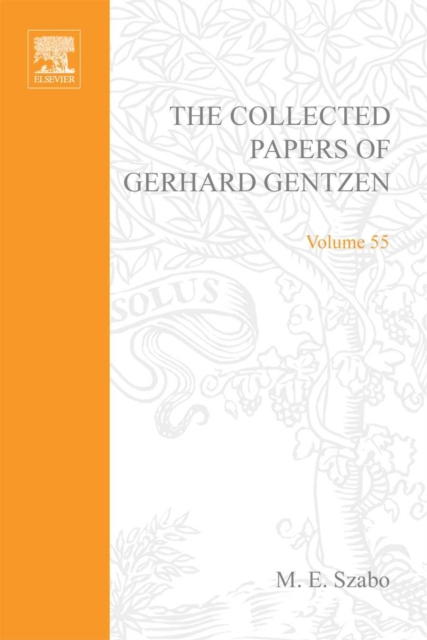 Collected Papers of Gerhard Gentzen