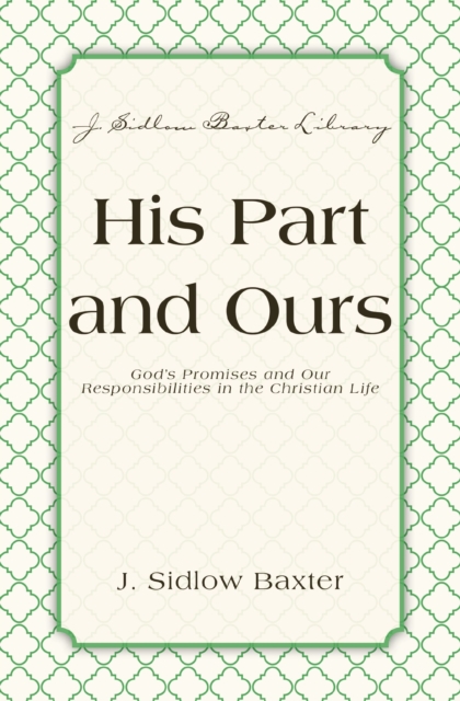 His Part And Ours