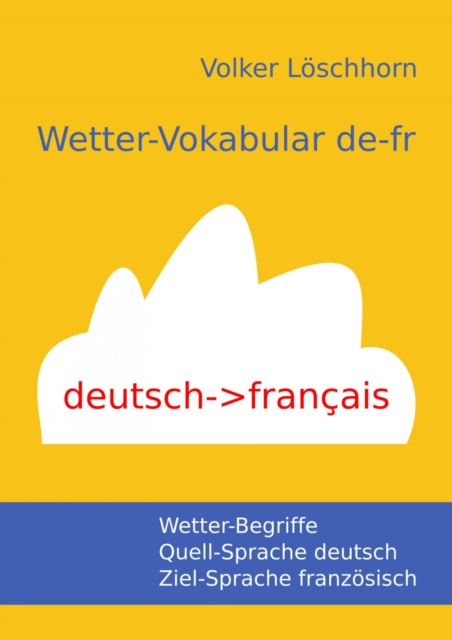 Wetter-Vokabular de-fr