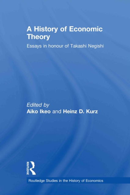 History of Economic Theory