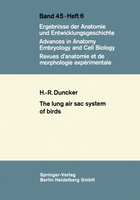 Lung Air Sac System of Birds