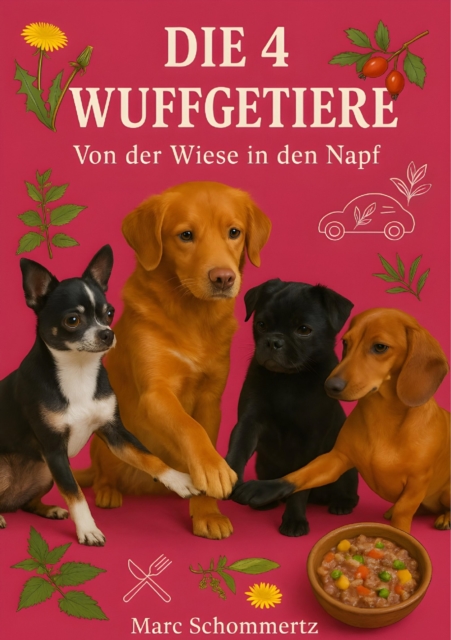 Die 4 Wuffgetiere - Von der Wiese in den Napf