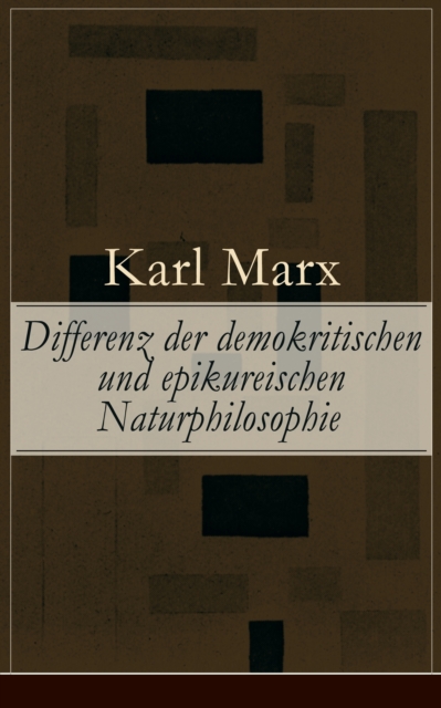 Differenz der demokritischen und epikureischen Naturphilosophie