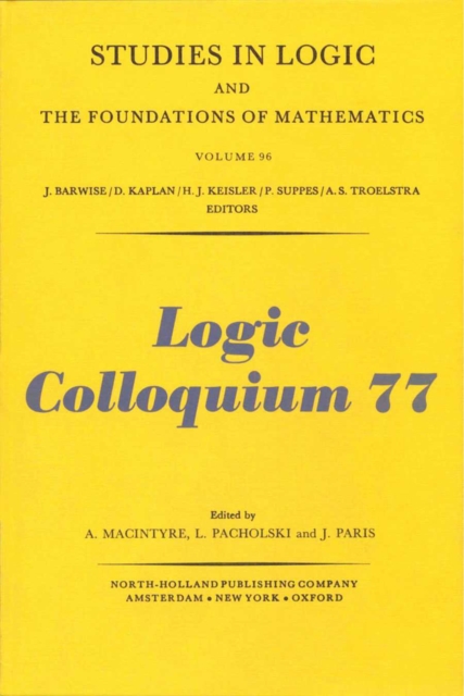 Logic Colloquium '77
