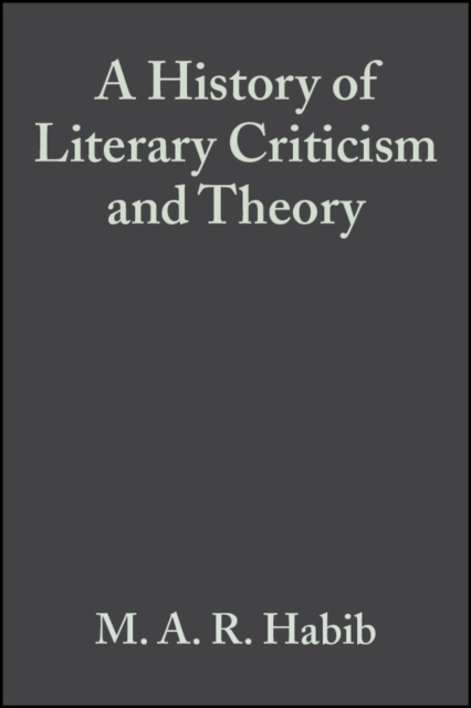 History of Literary Criticism