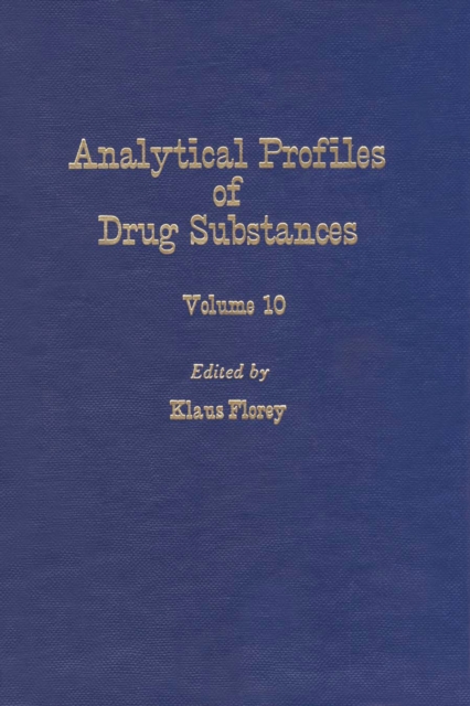 Analytical Profiles of Drug Substances and Excipients