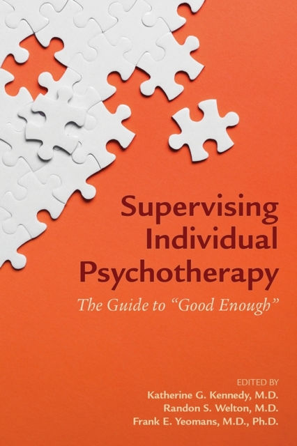 Supervising Individual Psychotherapy