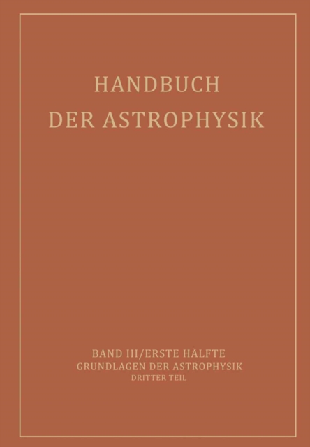 Handbuch der Astrophysik