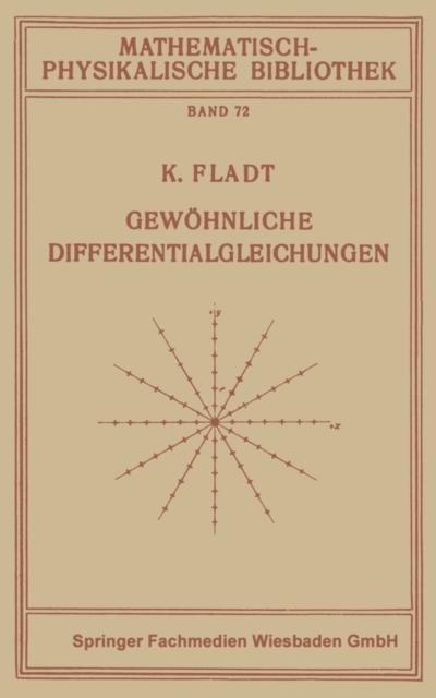 Gewöhnliche Differentialgleichungen