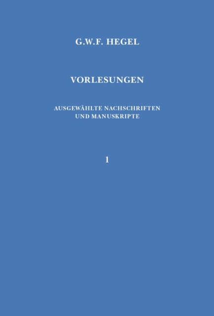 Vorlesungen über Naturrecht und Staatswissenschaft