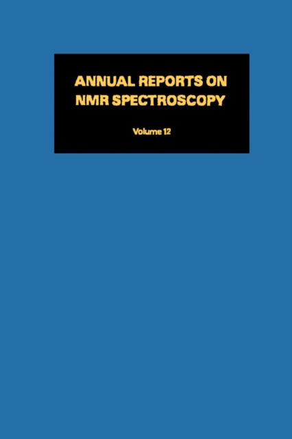 Annual Reports on NMR Spectroscopy