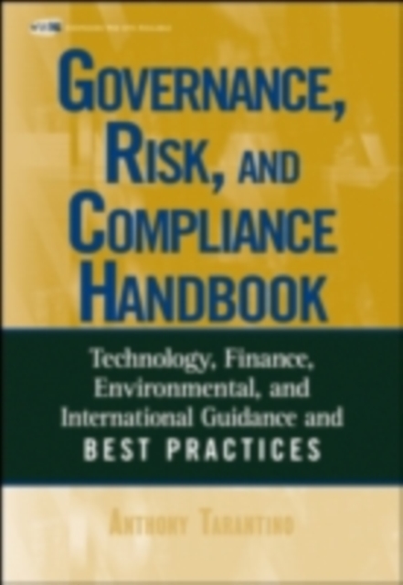 Governance, Risk, and Compliance Handbook