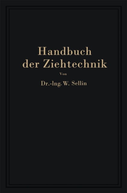 Handbuch der Ziehtechnik
