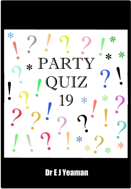 Party Quiz 19 (Boys' Special)