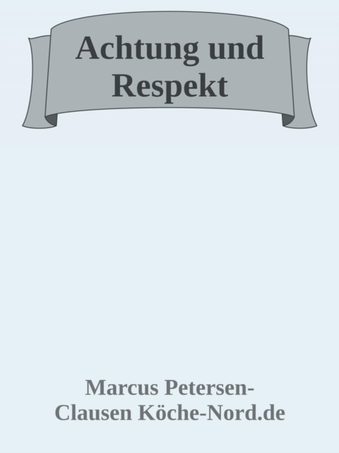 Achtung und Respekt: Die Reise eines jungen Kochs