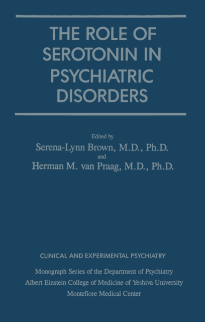 Role Of Serotonin In Psychiatric Disorders