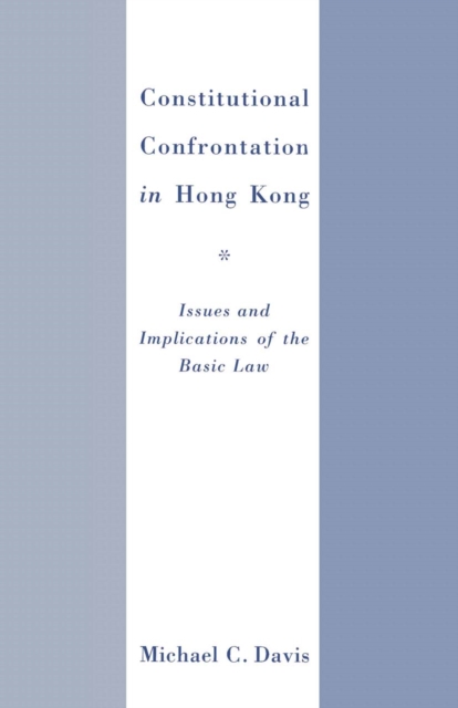 Constitutional Confrontation in Hong Kong