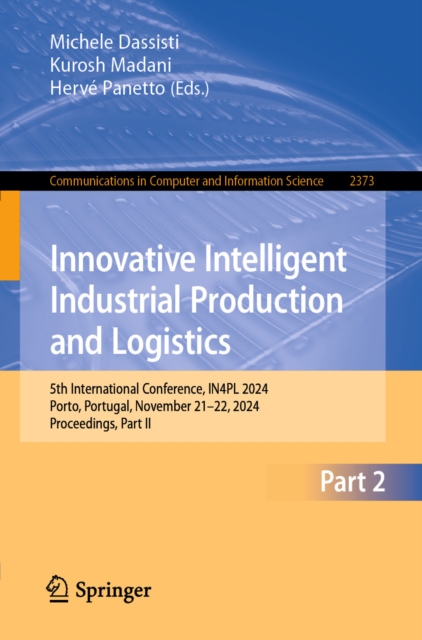 Innovative Intelligent Industrial Production and Logistics