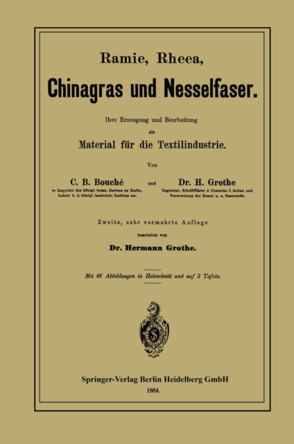 Ramie, Rheea, Chinagras und Nesselfaser