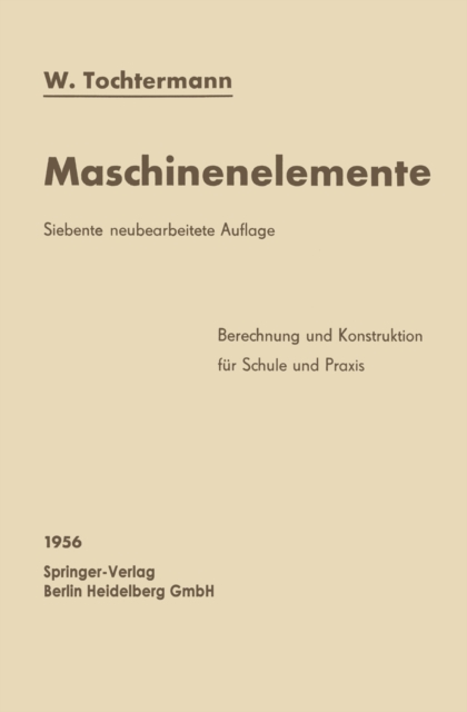 Maschinenelemente