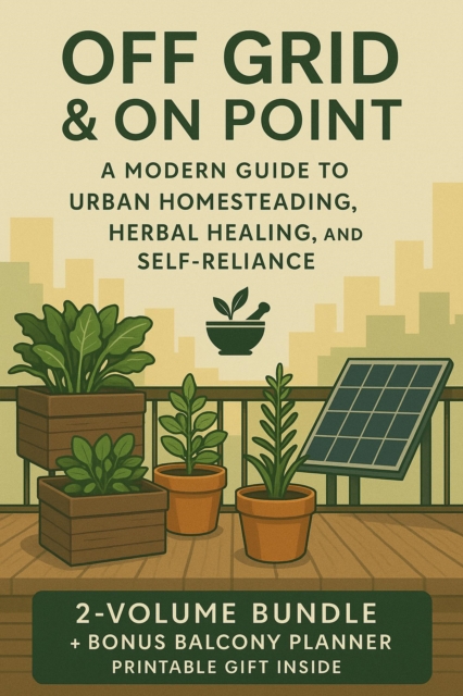 Off Grid and on point: A Modern Guide to Urban Homesteading, Herbal Healing, and Self-Reliance