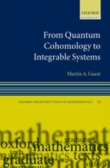 From Quantum Cohomology to Integrable Systems