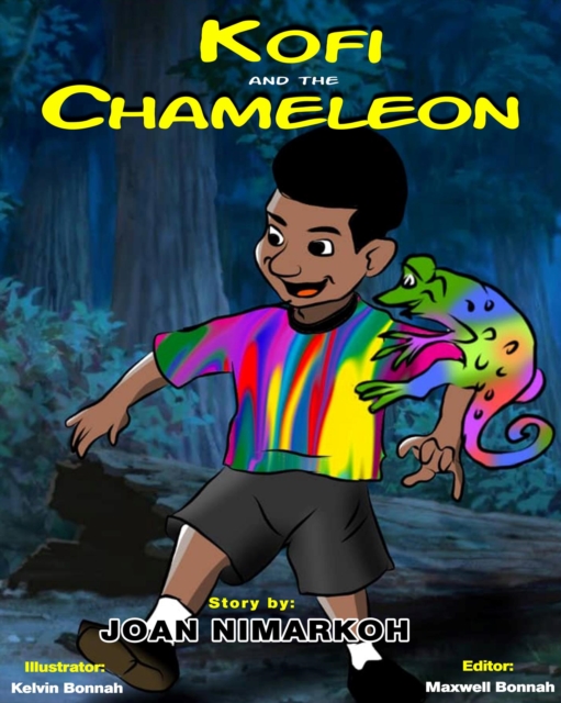 Kofi and the chameleon