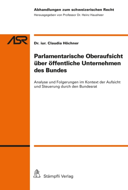 Parlamentarische Oberaufsicht über öffentliche Unternehmen des Bundes