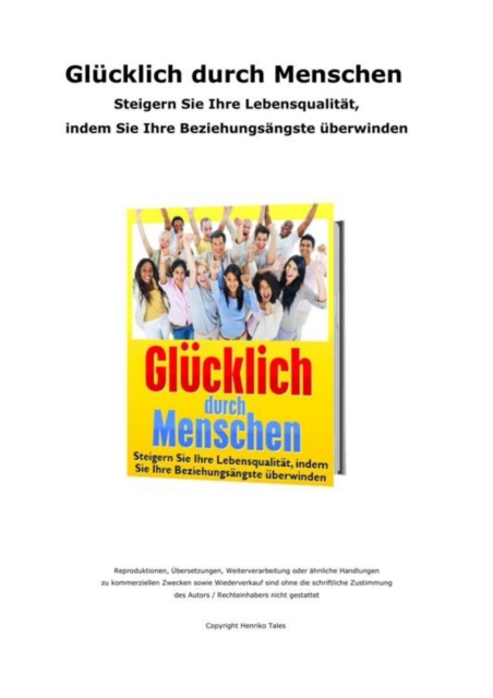 Glucklich durch Menschen