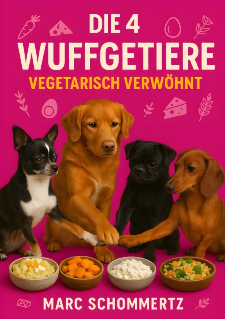 Die 4 Wuffgetiere - Vegetarisch verwöhnt