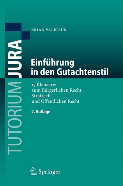 Einführung in den Gutachtenstil