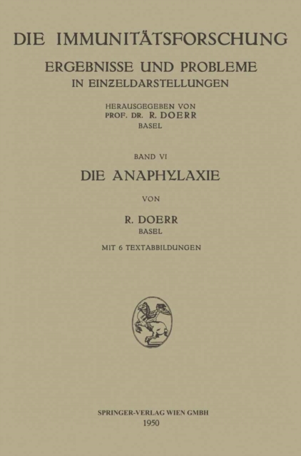 Die Anaphylaxie