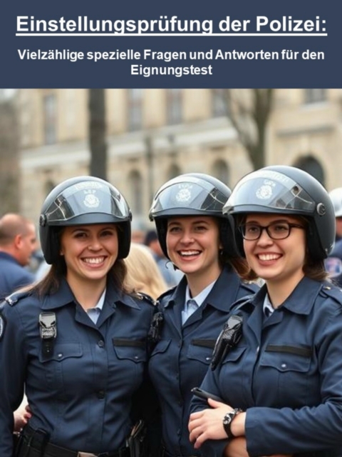 Einstellungsprüfung der Polizei: - Vielzählige spezielle Fragen und Antworten für den Eignungstest