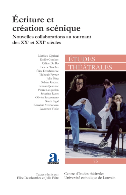 Écriture et création scénique