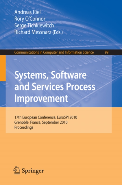 Systems, Software and Services Process Improvement