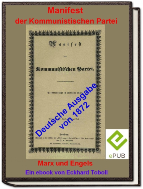 "Manifest der Kommunistischen Partei" (deutsche Ausgabe 1872)
