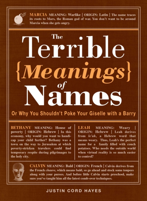 Terrible Meanings of Names