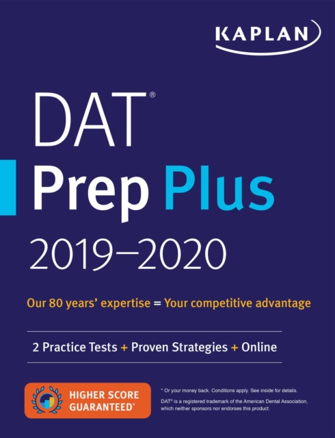 DAT Prep Plus 2019-2020